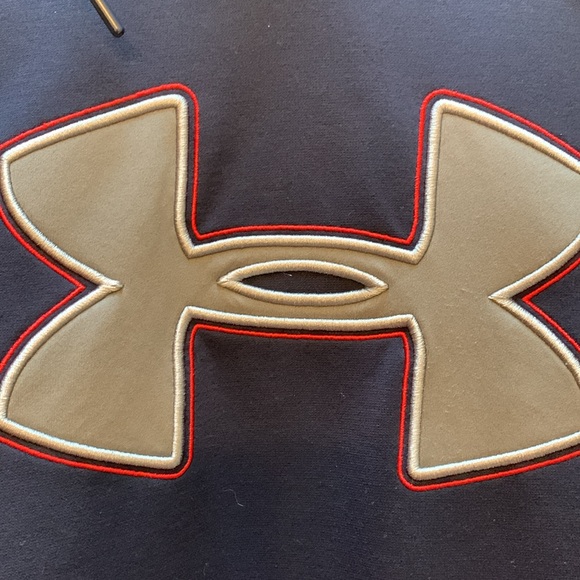 Under Armour Fleece Big Logo hoodie adult size L - Picture 2 of 6